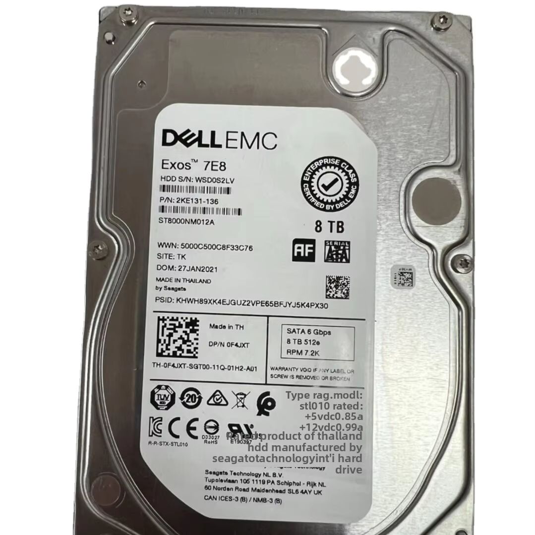 内置 8TB ST8000NM012A