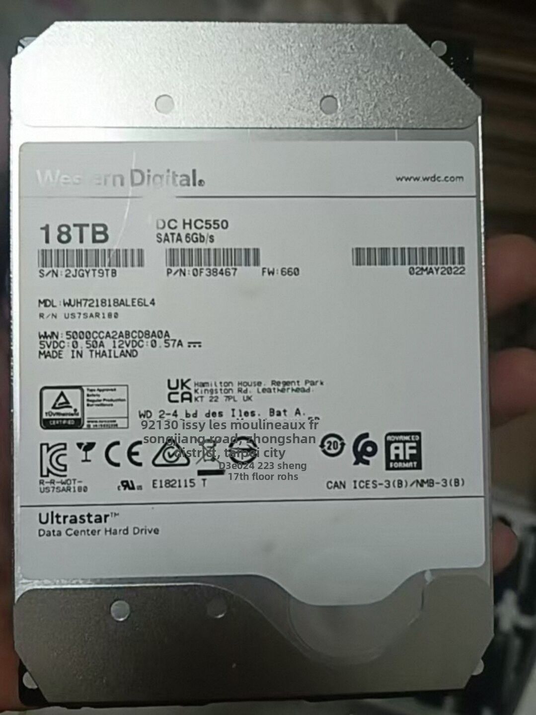 WUH721818ALE6L4 18T 外部