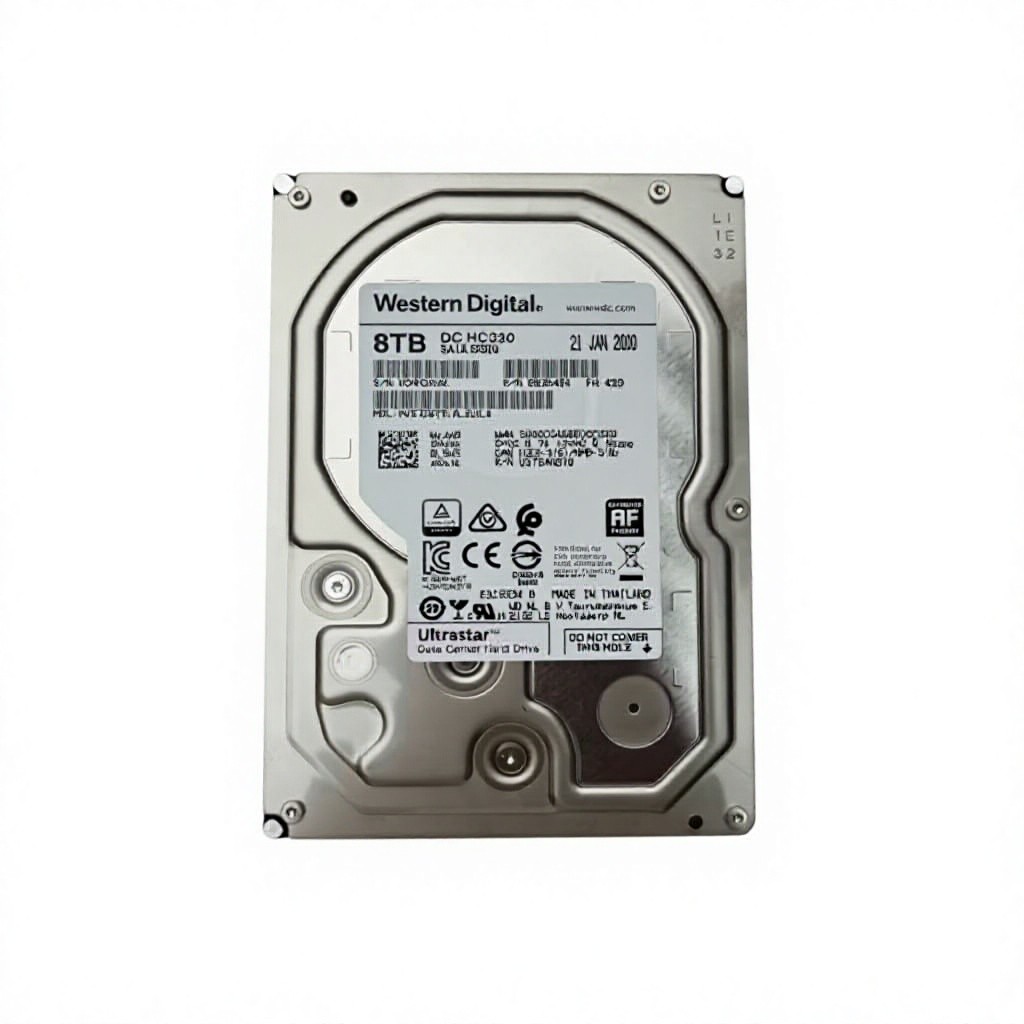 内置 8TB SATA HUS728T8TALE6L4 企业级服务器硬盘 3.5 英寸 7200 转/分