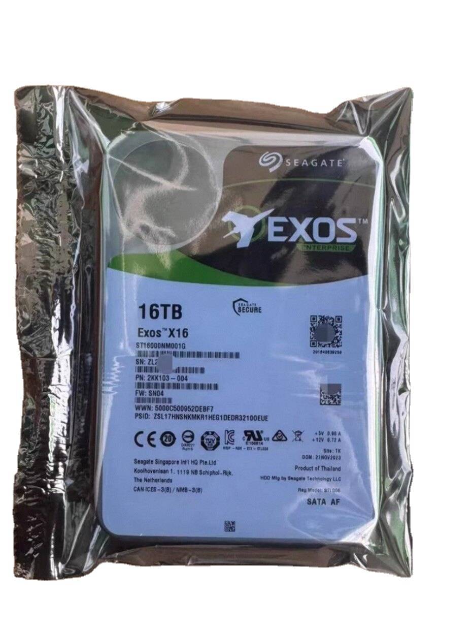 ST16000NM001G 16T 外置企业级硬盘，容量 16TB