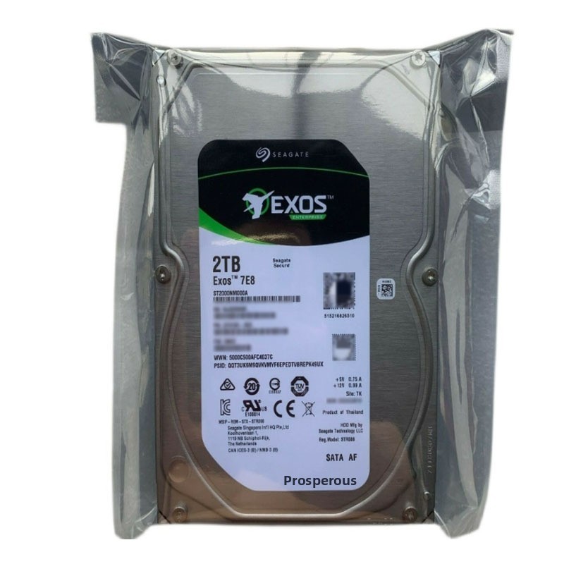 ST2000NM000A 2TB 内置 SATA 企业级硬盘 7200 RPM，适用于服务器 RAID 阵列