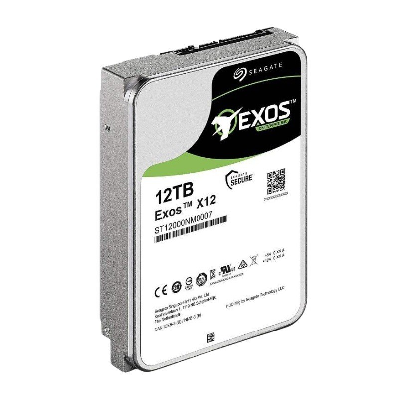 ST12000NM0007 兼容企业级 35 英寸 12 TB SATA 内置硬盘 256MB 缓存服务器 NAS 型号