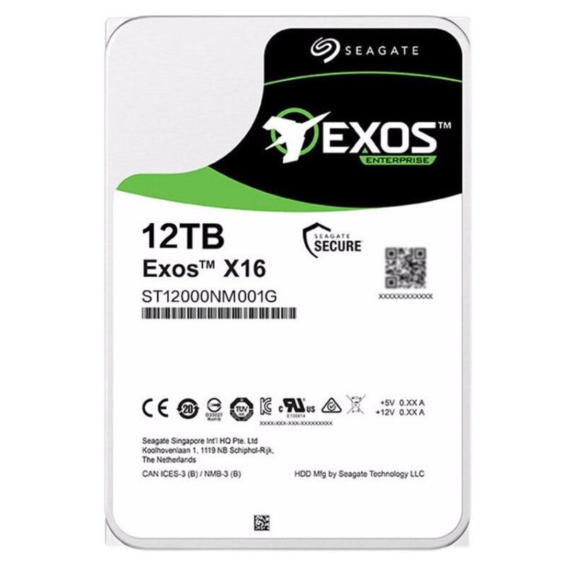 ST12000NM001G 适用于 ST12000NM001G 企业级内置 SATA 3.5 英寸 12 TB RAID 硬盘，适用于存储服务器和台式机